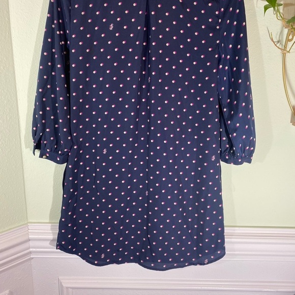 Juicy Couture Y2k Cosmic Polka Dot Mini Dress Shirt Dress Size XS🔥 - Picture 4 of 6